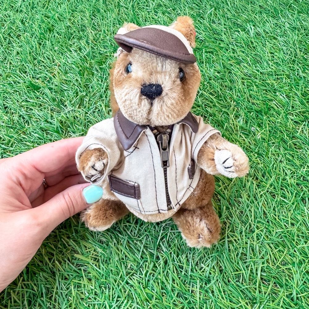 3/$15 Ty Attic Treasures 6" Tall Plush Jointed Squirrel Named Buck 2000